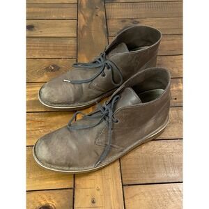 Clarks Bushacre 2 Men's 9.5M Beeswax Brown Leather Chukka Desert Boots 26113051